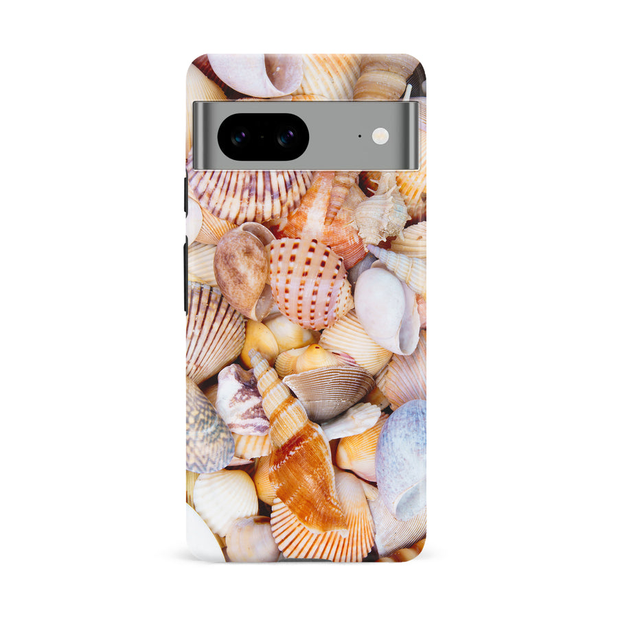 Google Pixel 8A Shell and Conch Nature Phone Case