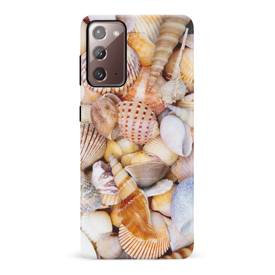 Samsung Galaxy Note 20 Shell and Conch Nature Phone Case