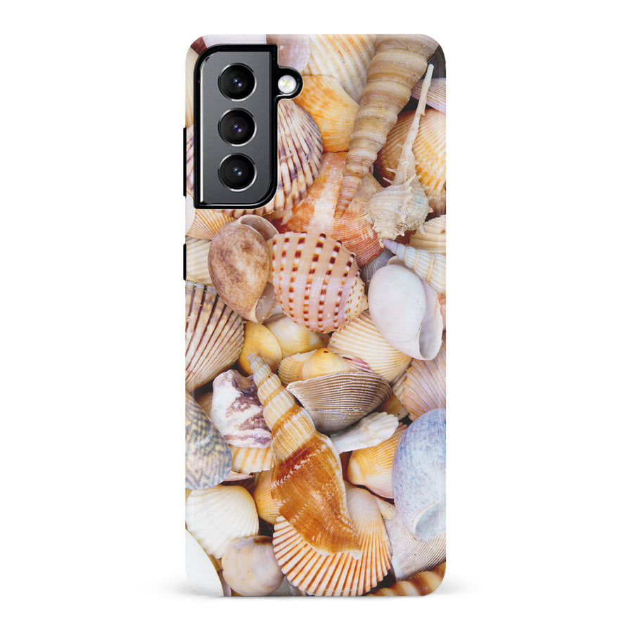 Samsung Galaxy S22 Shell and Conch Nature Phone Case