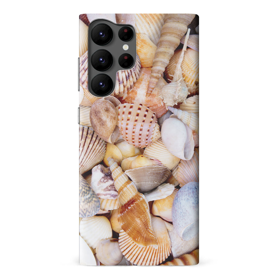 Samsung Galaxy S22 Ultra Shell and Conch Nature Phone Case