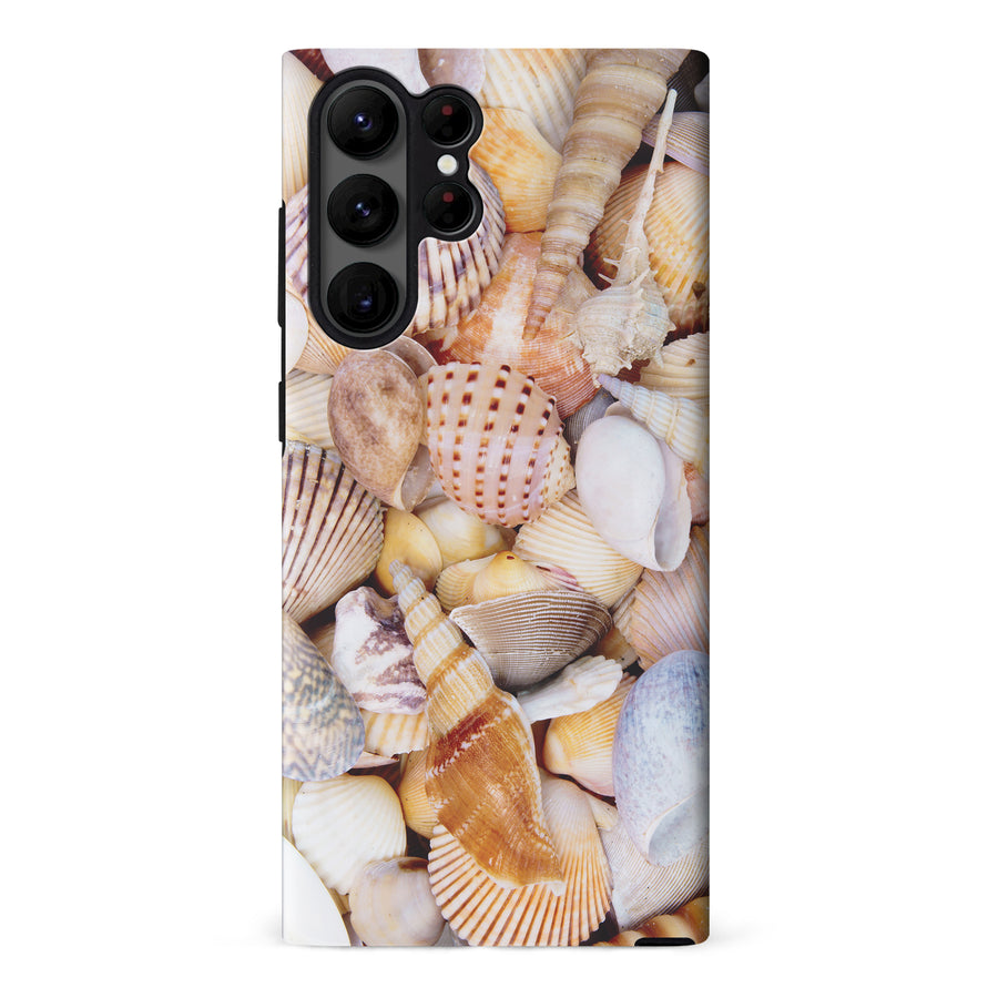 Samsung Galaxy S23 Ultra Shell and Conch Nature Phone Case