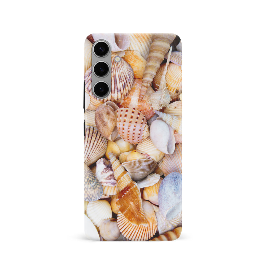 Samsung Galaxy S24 Shell and Conch Nature Phone Case