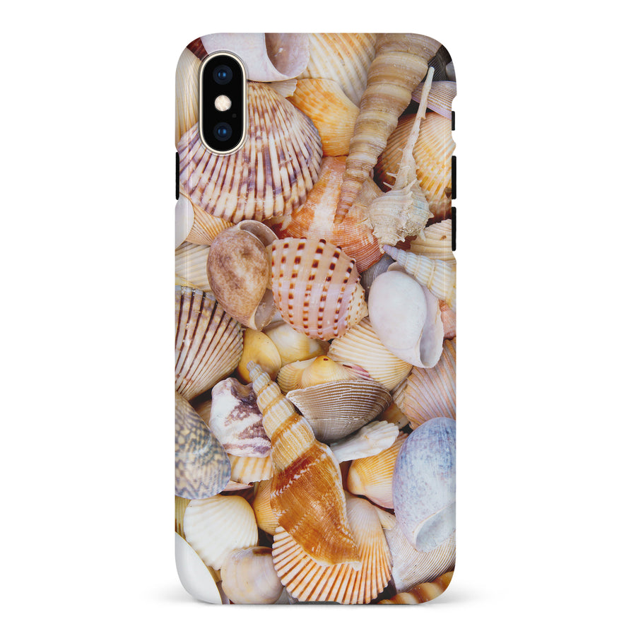 iPhone XS Max Shell and Conch Nature Phone Case