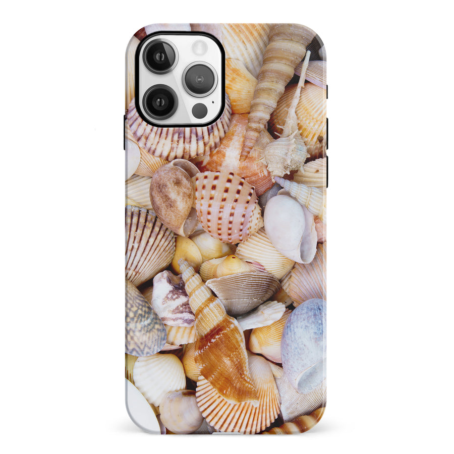 iPhone 12 Shell and Conch Nature Phone Case