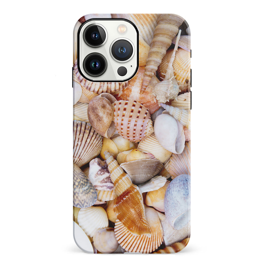 iPhone 13 Pro Shell and Conch Nature Phone Case
