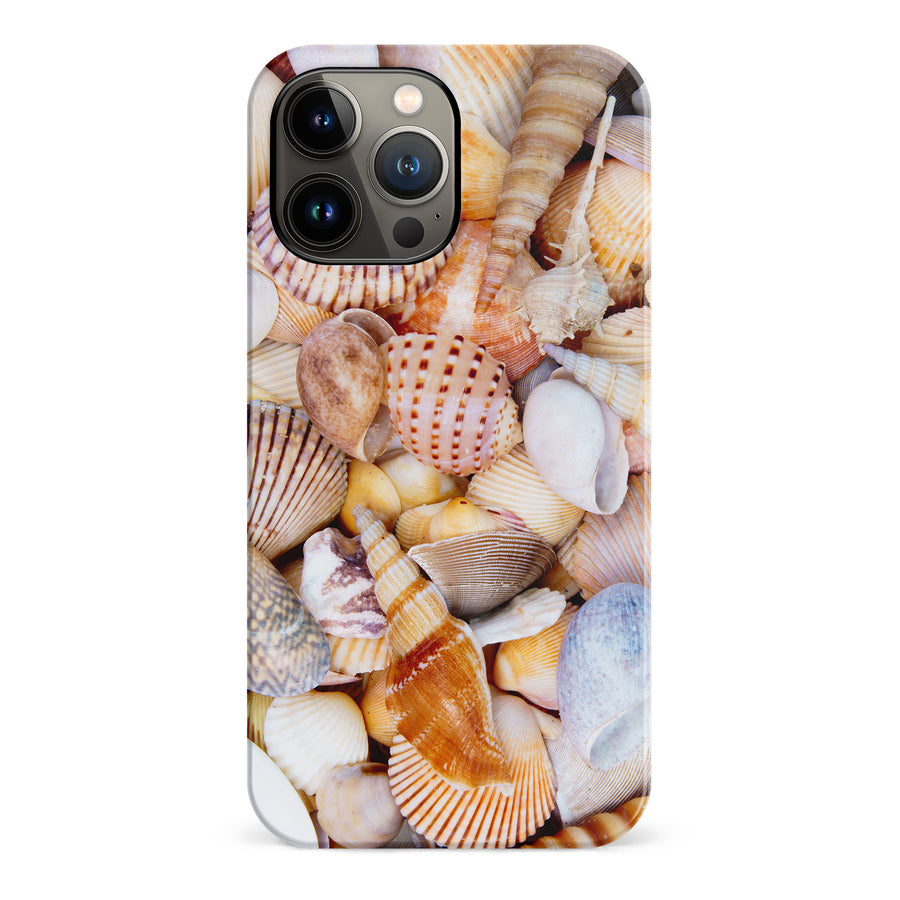 iPhone 13 Pro Max Shell and Conch Nature Phone Case