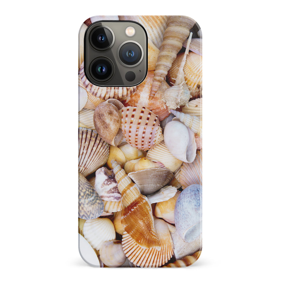 iPhone 14 Pro Shell and Conch Nature Phone Case