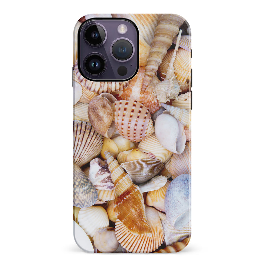 iPhone 14 Pro Max Shell and Conch Nature Phone Case