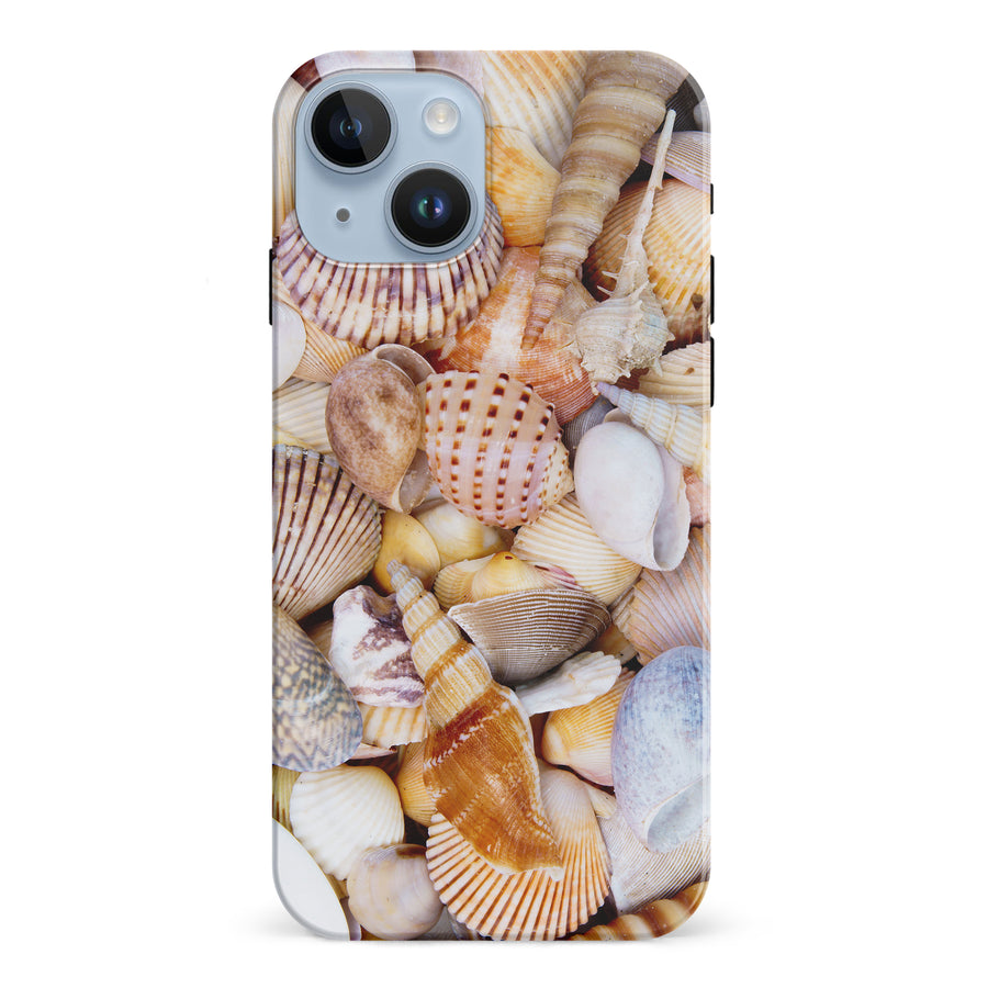 iPhone 15 Shell and Conch Nature Phone Case