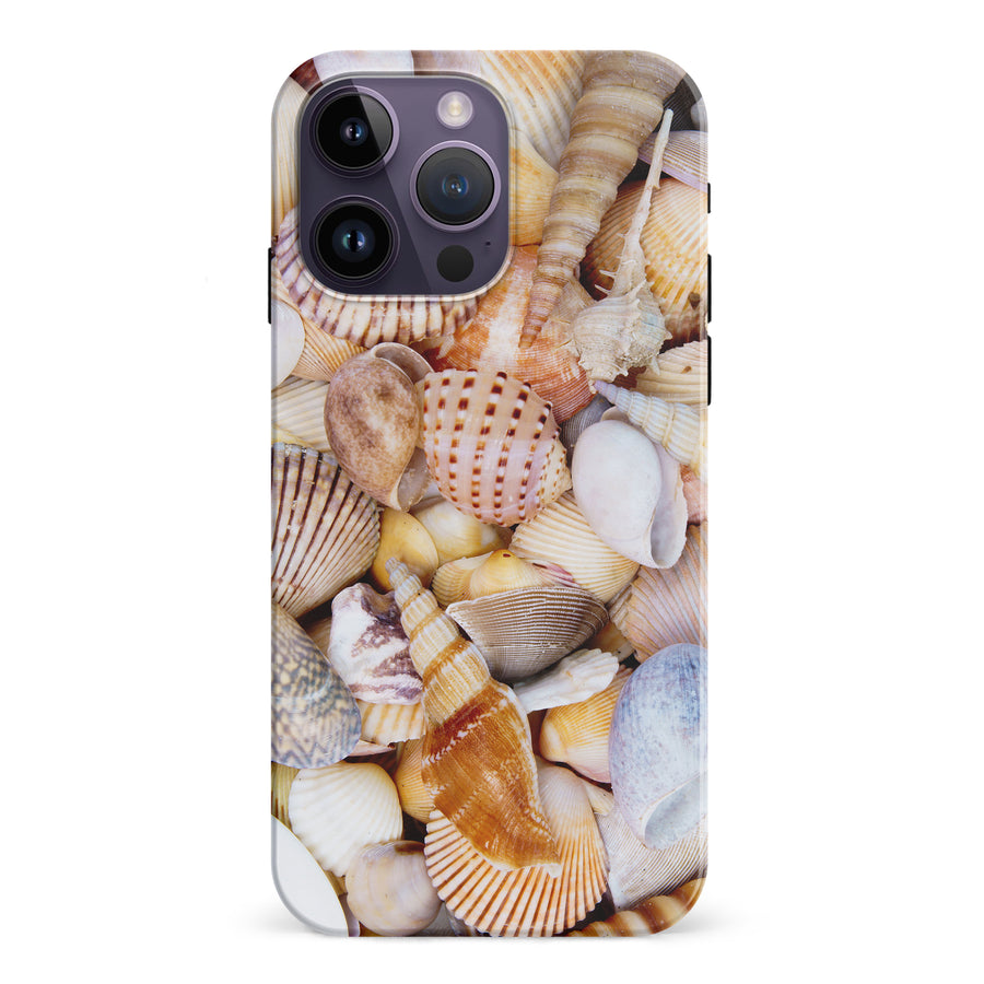 iPhone 15 Pro Shell and Conch Nature Phone Case