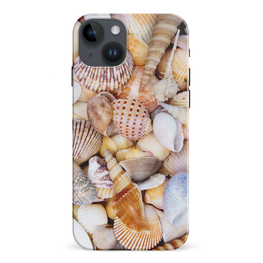 iPhone 15 Plus Shell and Conch Nature Phone Case