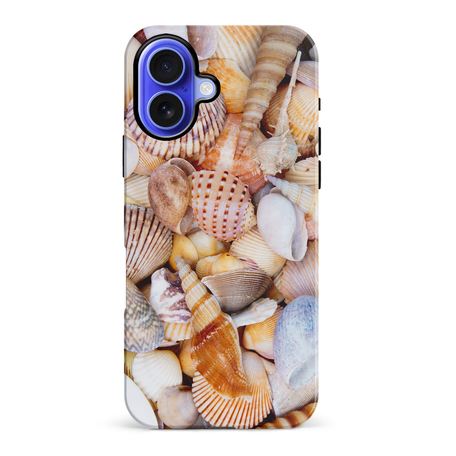 iPhone 16 Plus Shell and Conch Nature Phone Case