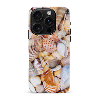 iPhone 16 Pro Max Shell and Conch Nature Phone Case