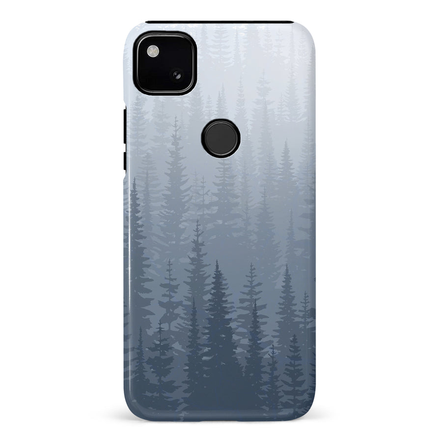 Google Pixel 4A Frosted Trees Nature Phone Case