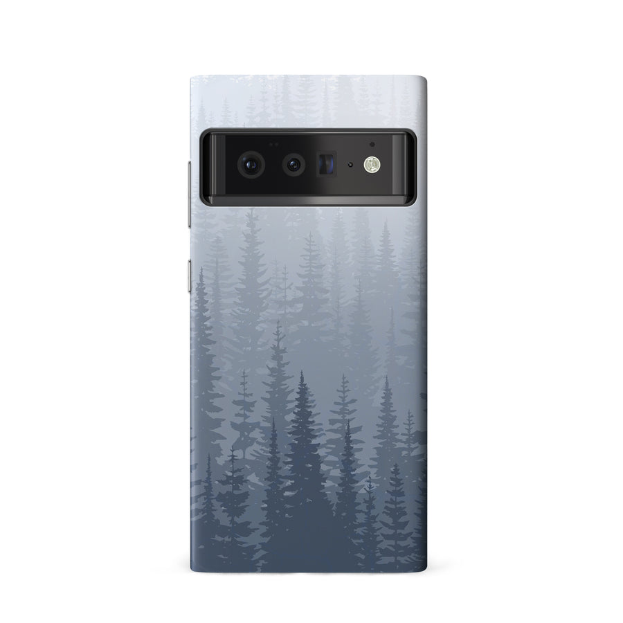 Google Pixel 6 Frosted Trees Nature Phone Case