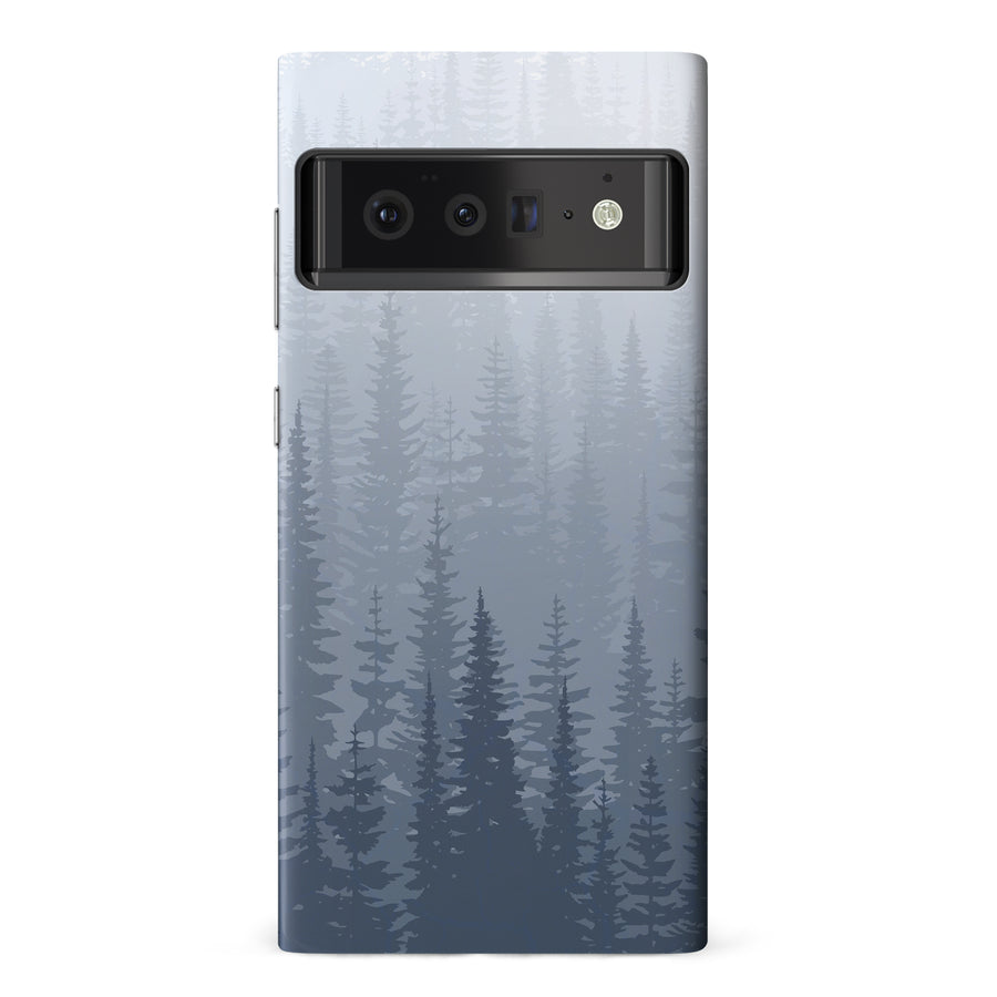 Google Pixel 6 Pro Frosted Trees Nature Phone Case
