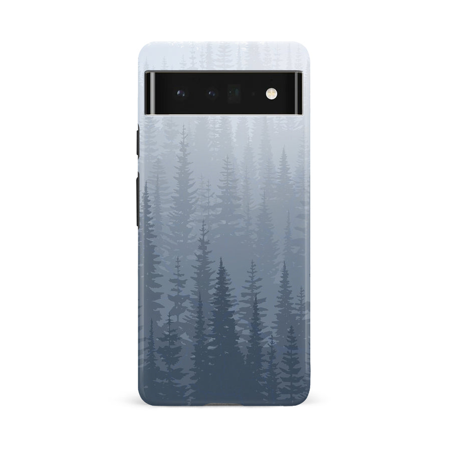 Google Pixel 6A Frosted Trees Nature Phone Case
