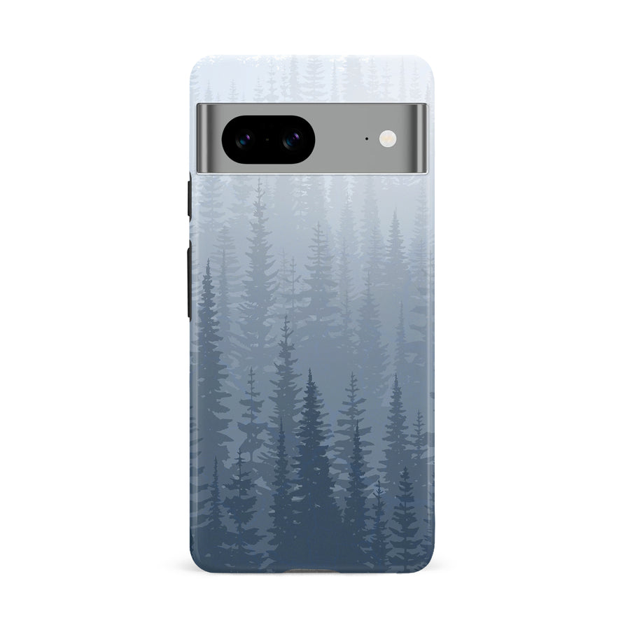 Google Pixel 8A Frosted Trees Nature Phone Case