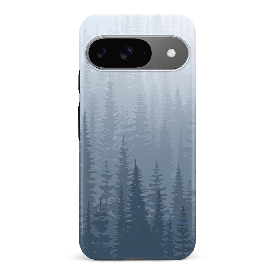 Google Pixel 9 Frosted Trees Nature Phone Case