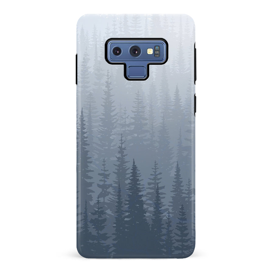 Samsung Galaxy Note 9 Frosted Trees Nature Phone Case