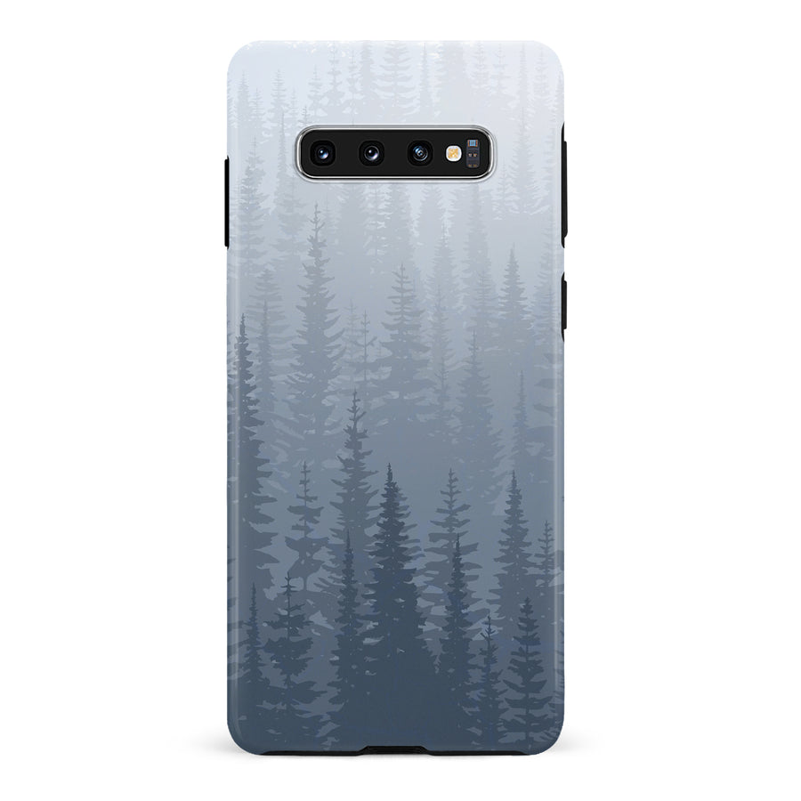 Samsung Galaxy S10 Frosted Trees Nature Phone Case