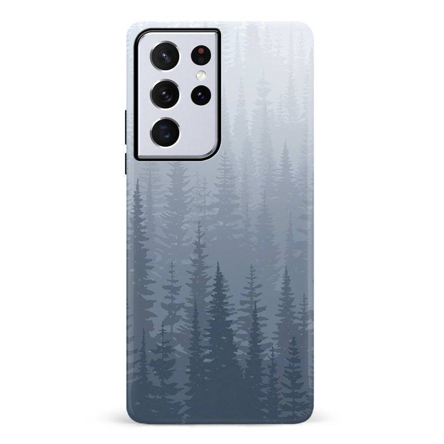 Samsung Galaxy S21 Ultra Frosted Trees Nature Phone Case
