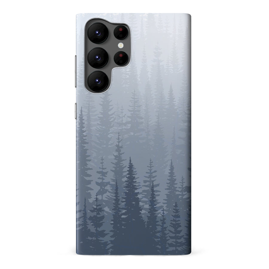 Samsung Galaxy S22 Ultra Frosted Trees Nature Phone Case