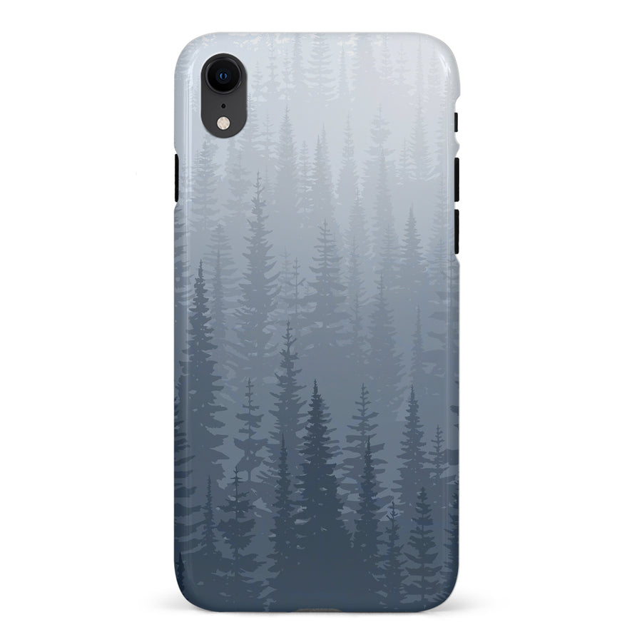 iPhone XR Frosted Trees Nature Phone Case