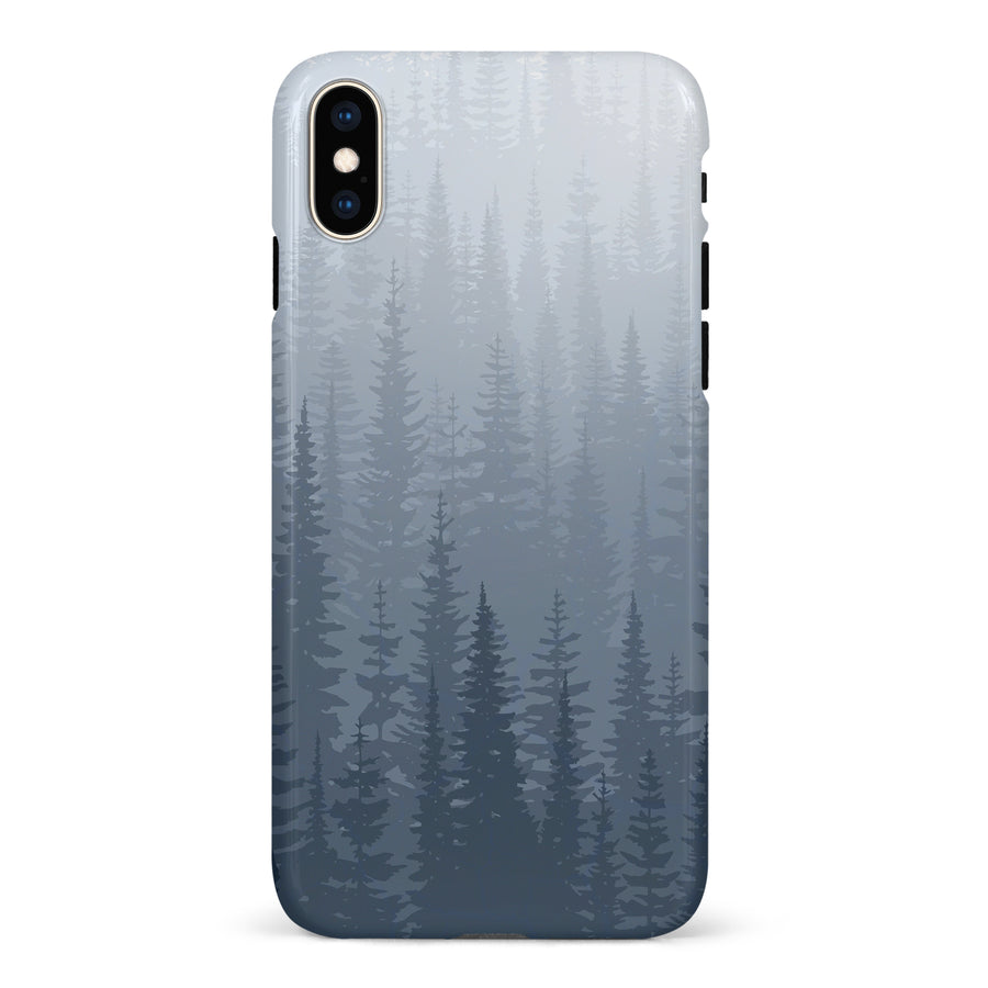 iPhone XS Max Frosted Trees Nature Phone Case