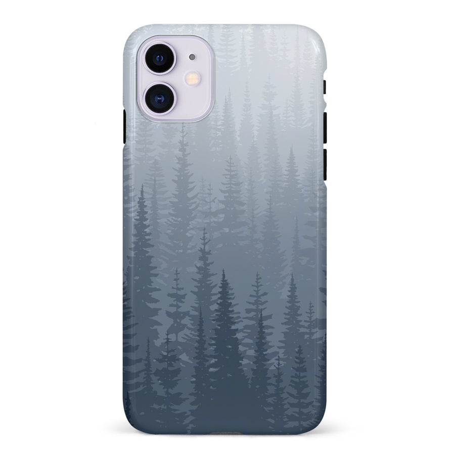 iPhone 11 Frosted Trees Nature Phone Case