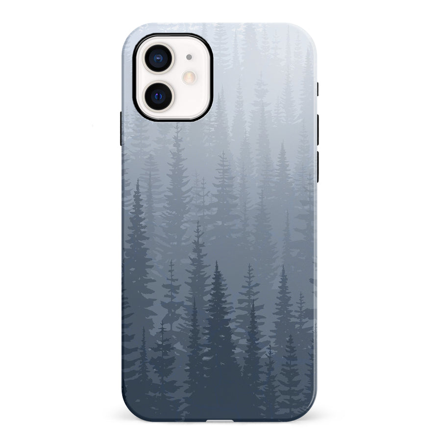 iPhone 12 Mini Frosted Trees Nature Phone Case