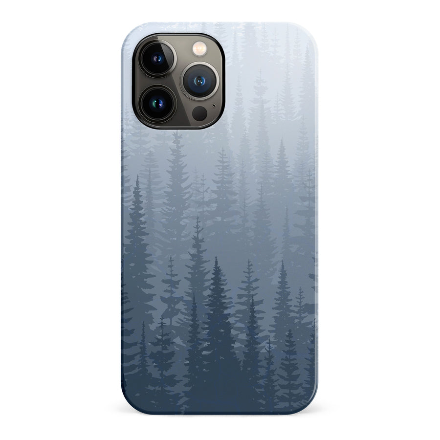iPhone 13 Pro Max Frosted Trees Nature Phone Case
