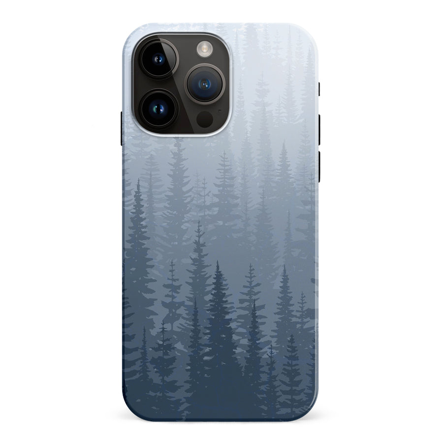 iPhone 15 Pro Max Frosted Trees Nature Phone Case