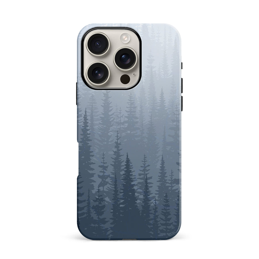 iPhone 16 Pro Frosted Trees Nature Phone Case