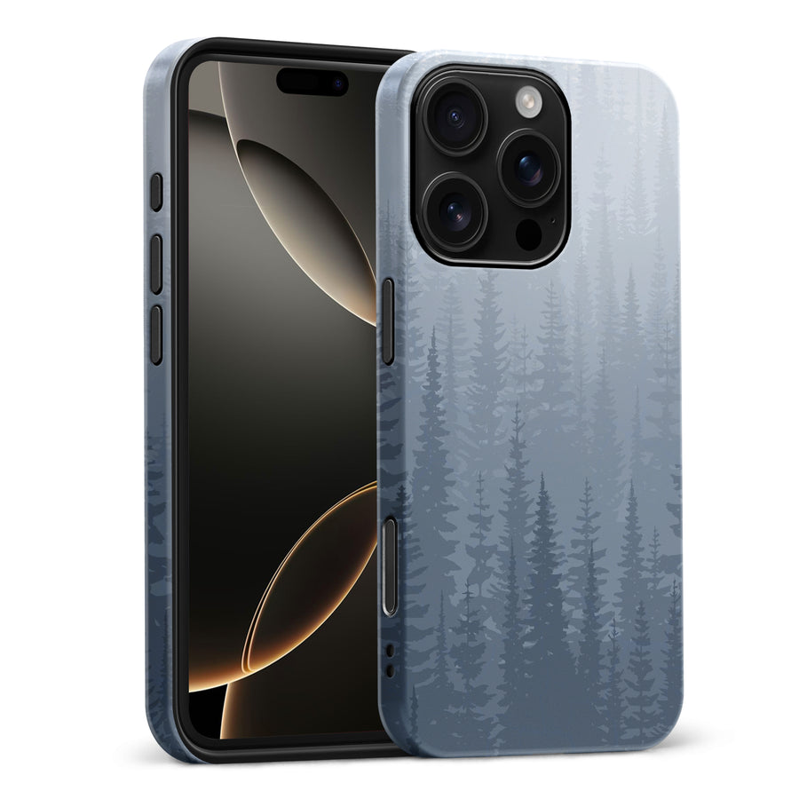 iPhone 16 Pro Max Frosted Trees Nature Phone Case