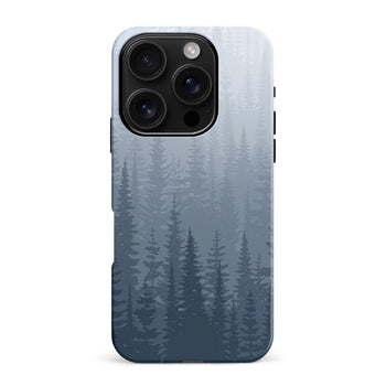 iPhone 16 Pro Max Frosted Trees Nature Phone Case