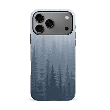 iPhone 17 Pro Max Frosted Trees Nature Phone Case