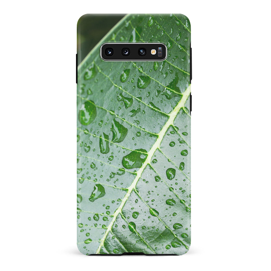 Samsung Galaxy S10 Leaves Nature Phone Case