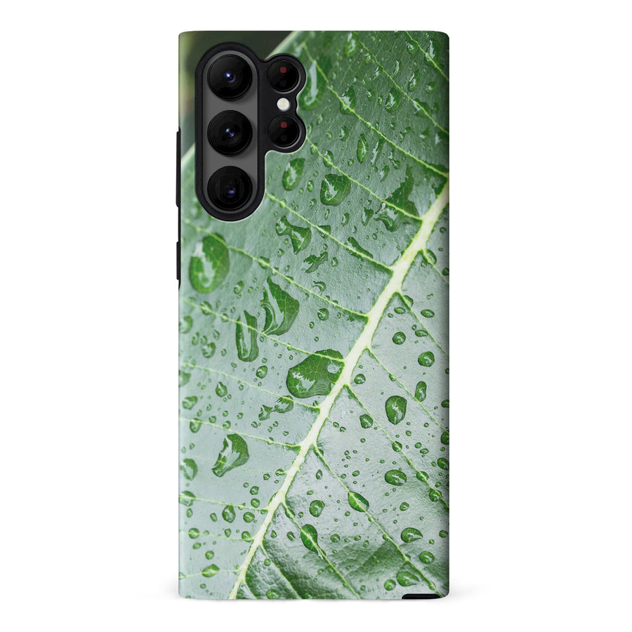 Samsung Galaxy S23 Ultra Leaves Nature Phone Case
