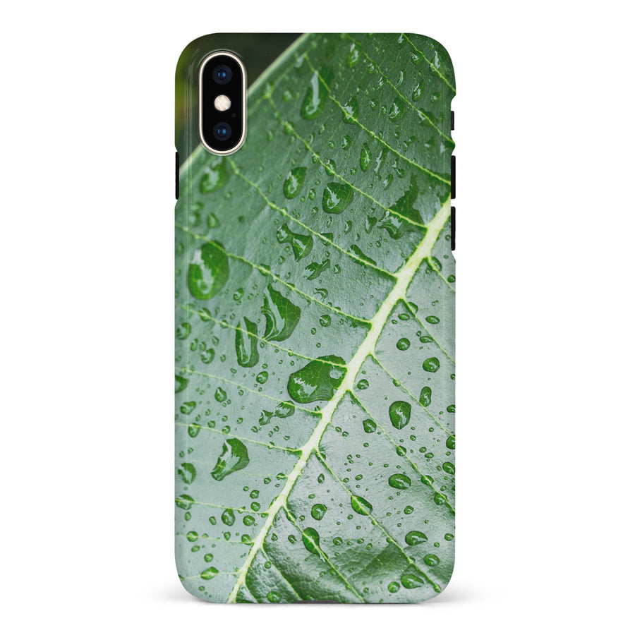 iPhone XS Max Leaves Nature Phone Case