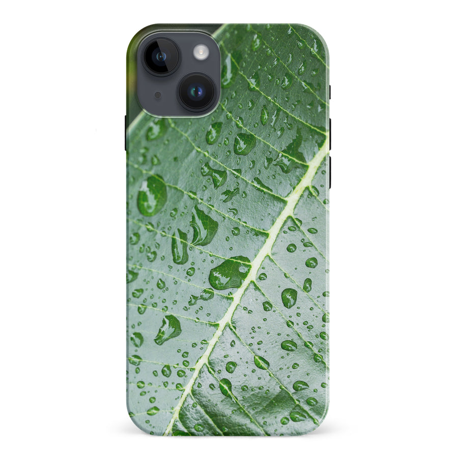 iPhone 15 Plus Leaves Nature Phone Case