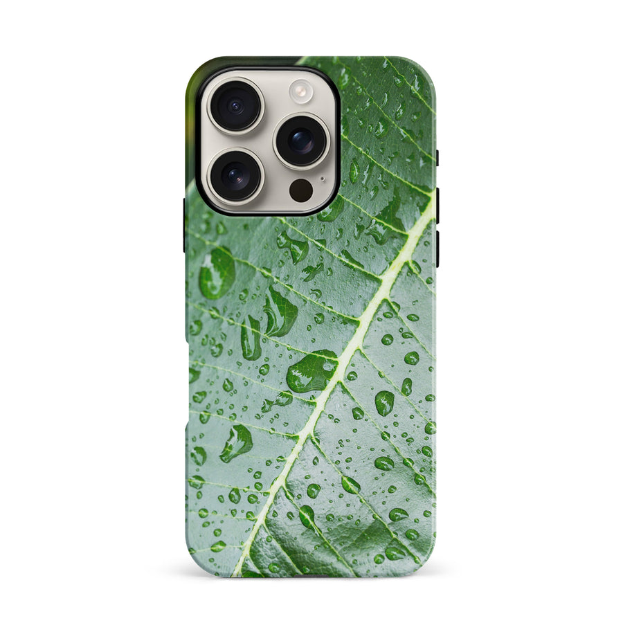 iPhone 16 Pro Leaves Nature Phone Case