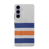 Samsung Galaxy S24 Plus Hockey Sock Phone Case - Edmonton Oilers Away