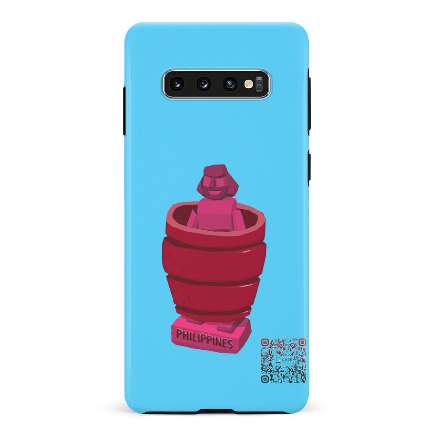 Samsung Galaxy S10 Virtual Filipino Barrel Man AR Phone Case