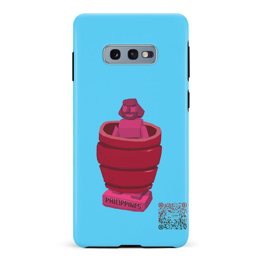 Samsung Galaxy S10e Virtual Filipino Barrel Man AR Phone Case