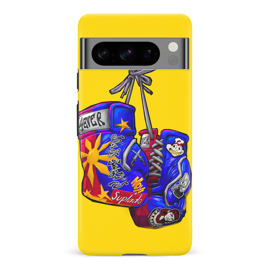 Google Pixel 8 Pro Filipino Boxing Stickers Phone Case