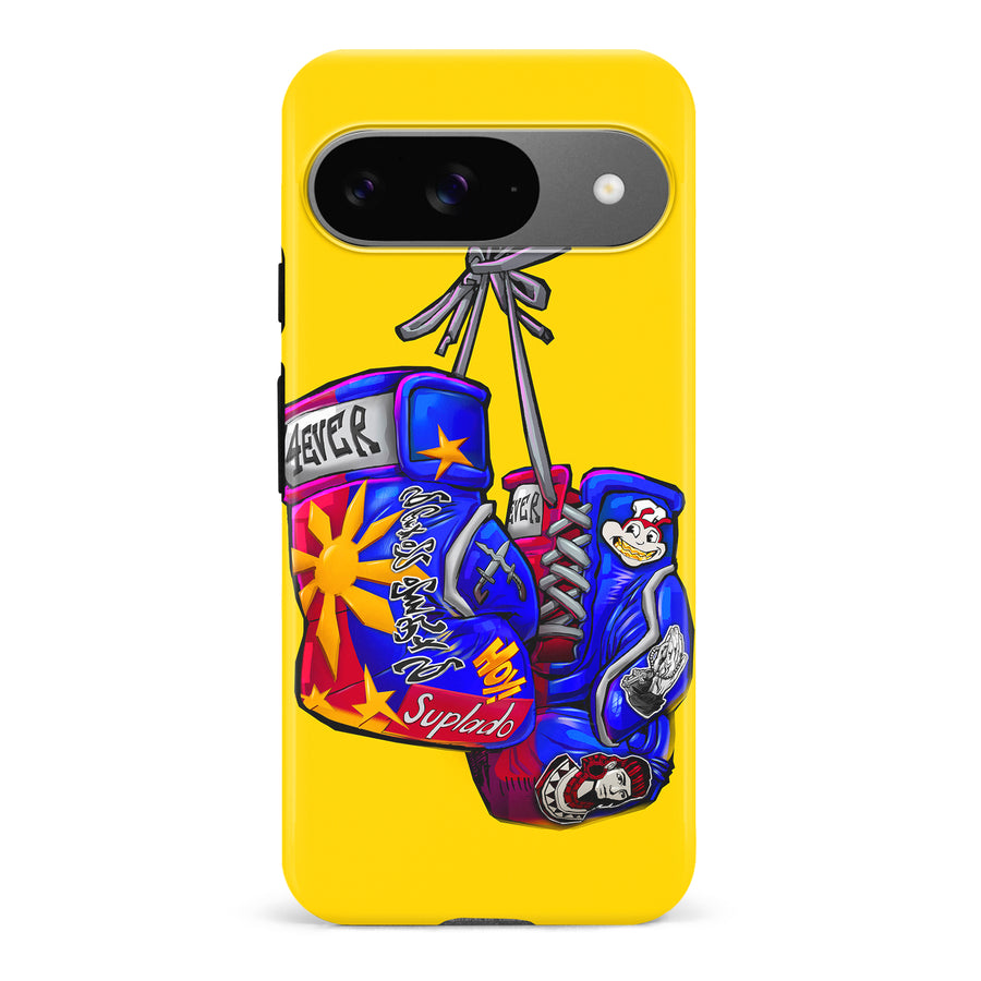 Google Pixel 9 Filipino Boxing Stickers Phone Case