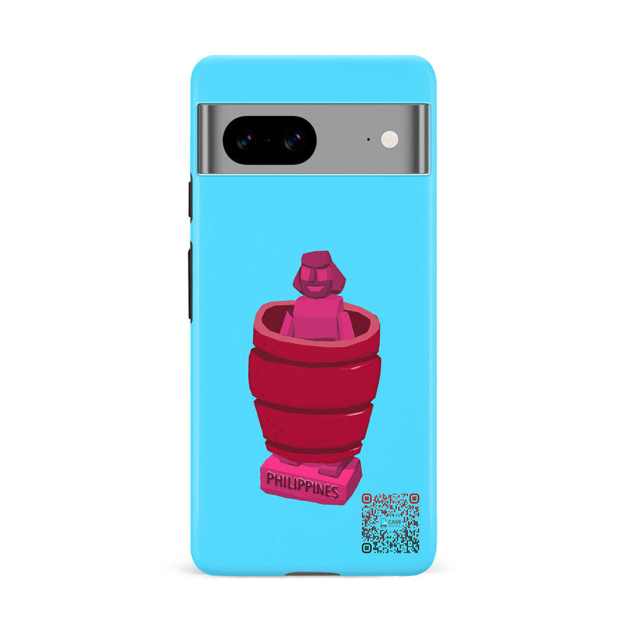 Google Pixel 8A Virtual Filipino Barrel Man AR Phone Case