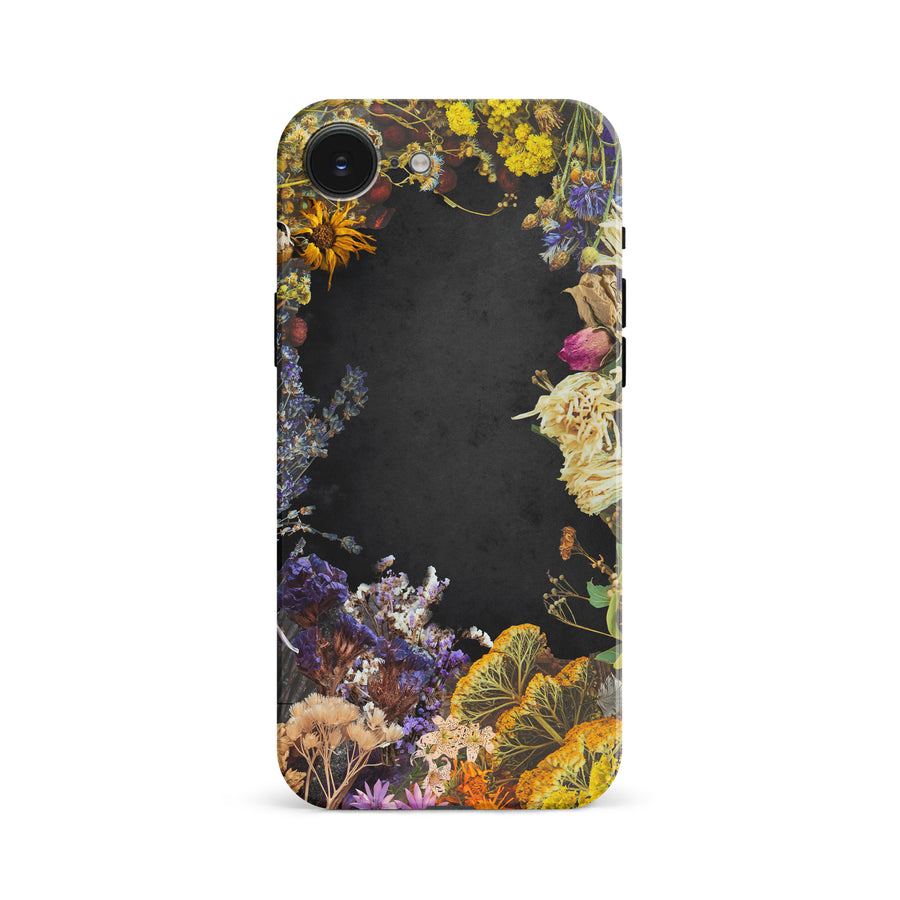 Dark Dried Flowers Phone Case