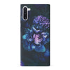 Samsung Galaxy Note 10 Blue Rose Phone Case in Dark Green